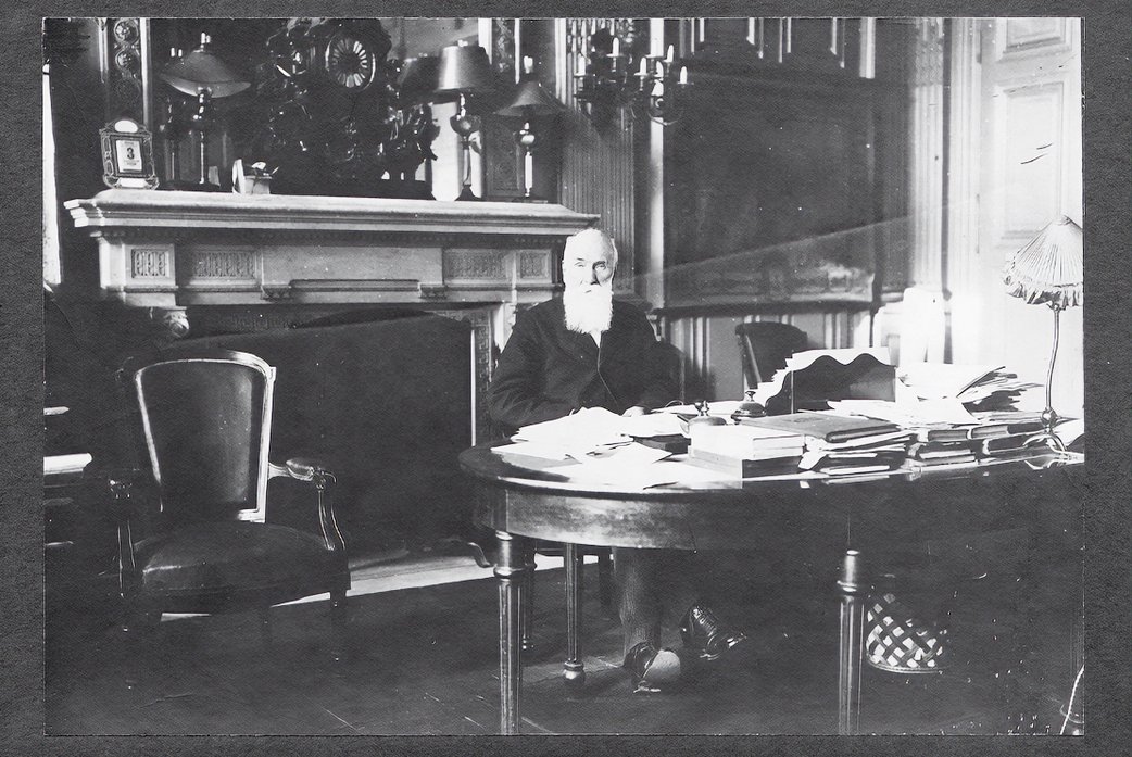 Le maire J-B Langlet, 3 février 1916